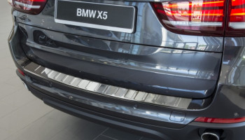 Накладка на задний бампер для BMW X5 F15 (2013-2017) от Avisa. Обзор.